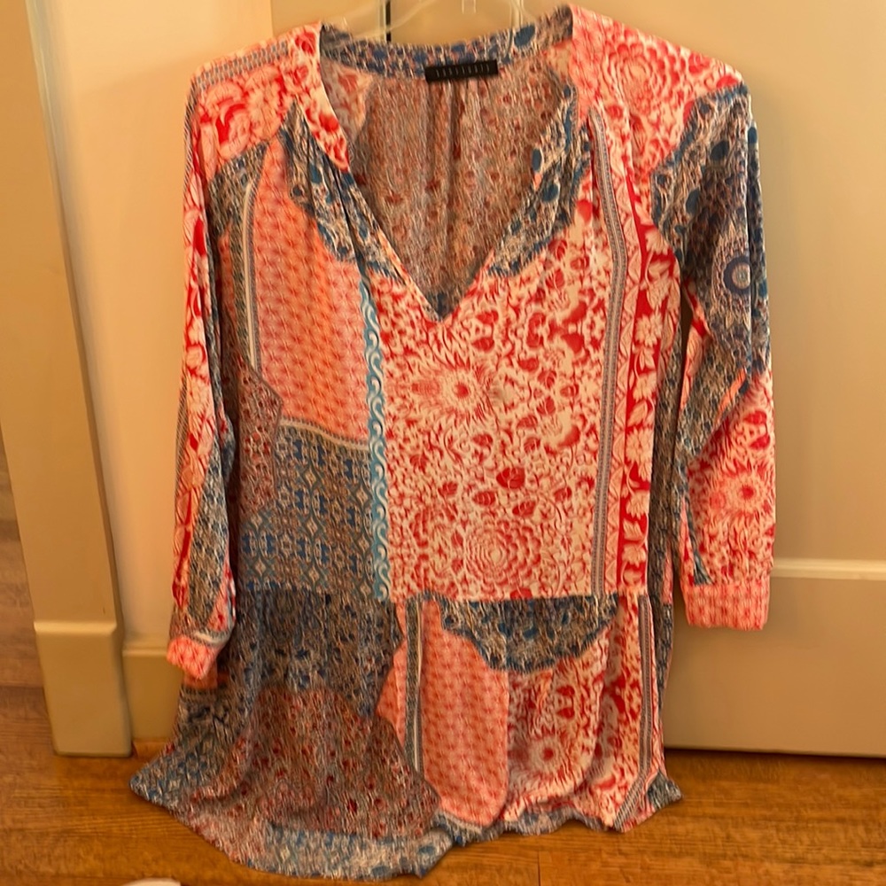 Sanctuary long sleeve shirt dress